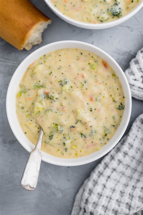 panera copycat broccoli cheddar soup.